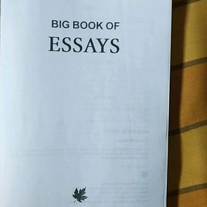 Big Book On Essays - Ancient To Current Topics