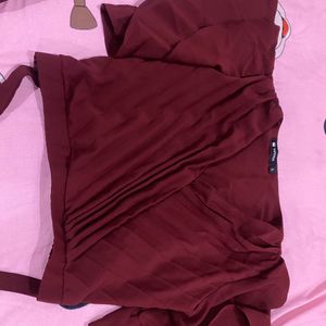 Maroon Jumpsuit For Women