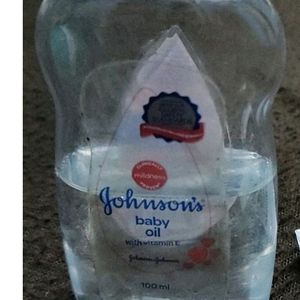 Used  Johnson's Baby Oil