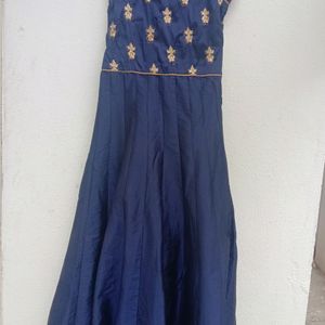 Blue Dress With Dupatta