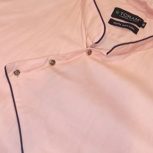 Brabded Peach Colour Mens Shirt Like New One Time Used