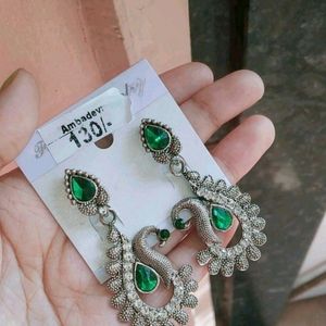 PEACOCK EARRINGS