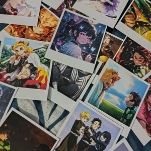 Demon slayer Polaroid Cards