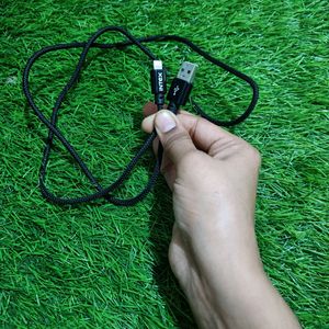 black usb (teslaa) and iPhone cable (intex)