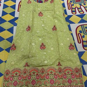 Green Kurta Set