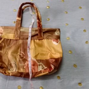 Hand Bag Flower Print