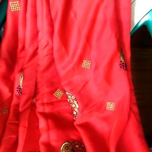 New partywear Fashion Saree Peecoak  Silk