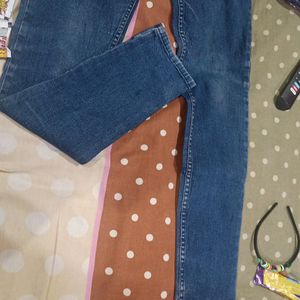 Long Jeans With Full Stretchable