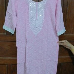 Short Kurta With Salwar And Dupatta