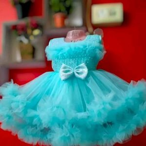 Baby Blue Colour Frock