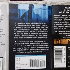 Combo Of 3 Jason Bourne Thriller Novels