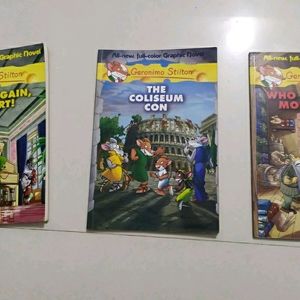 Geronimo Stilton Comics Set Of 3