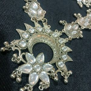 Ethnic Necklace, Oxidised Jewellery,