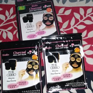 Charcoal Peel Off Mask Pack Of 2