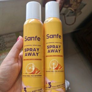 Sanfe Hair Removal Spray (Pack Of 2)