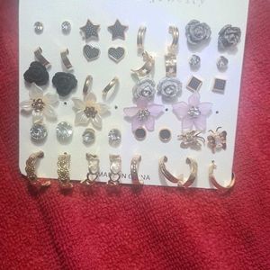 Pack Of 24 Earrings Set