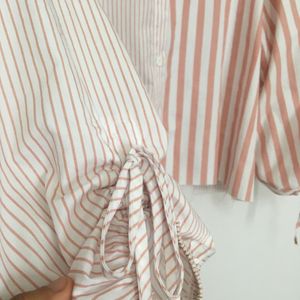 Shirt With Pink Strips