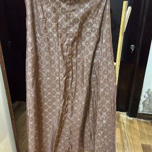 Indya Mauve Kurta With Skirt