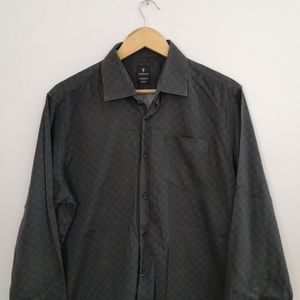 Grey Printed Shirt (Men's)