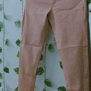 Pastel Pink Denim Jeans from FBB