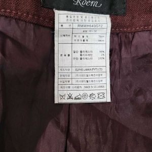 Coffee Brown Tennis Skirt