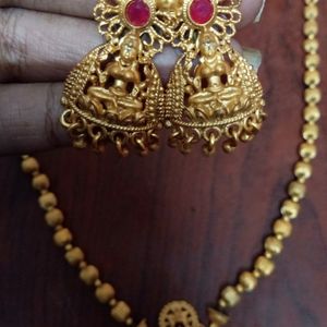 Lakshmi pendant necklace