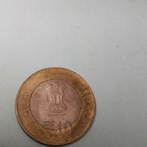 Old Mata Vaishno Devi Coin 10 Rupees