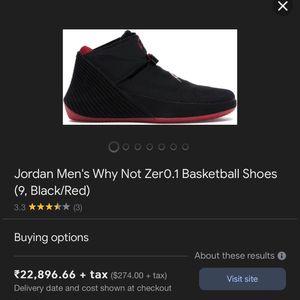 Nike Air Jordan Why Not Zero.1