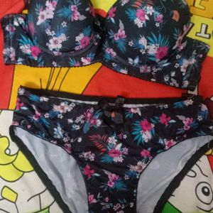 Bra Panty Set New