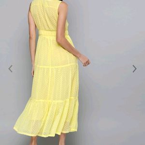 Here&Now Yellow Maxi Dress