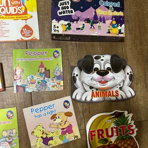 10 Books & One Toy Worth Rs 800 Combo Sale For Kid