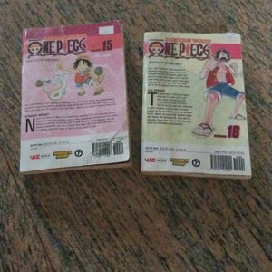 One Piece Manga 15 And 18