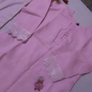 Baby Pink Totally New Suit Set