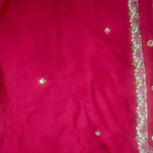 Rose Colour Party Wear Kurti