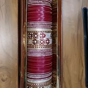 Bridal Red Chuda ( Bangles)