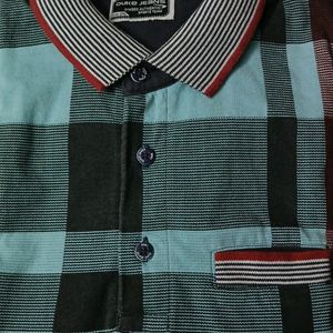 Multi Colour Half Sleeve Shirt Like New