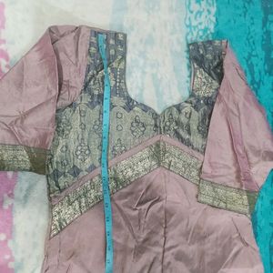 FLASH SALE!!Pure Banarsi Silk Suit With Dupatta