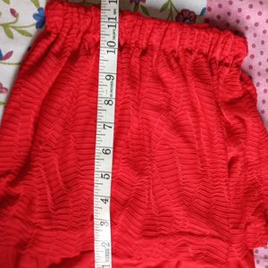 Red Skirt For Baby