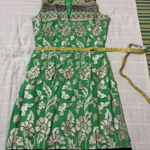 3pc Suit Set | Green Kurta Legging