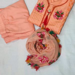 Embroidered Suit Set