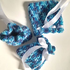 Combo Mini Crochet Pouch