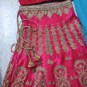 New Ghagra With Dupatta And Blouse Lehenga Style