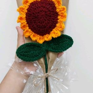 Crochet Sunflower Bouquet