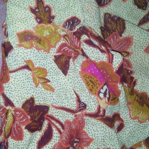 Flower Printed Indo Western Dress