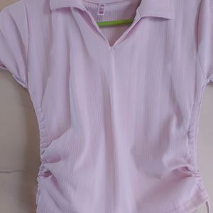 Polo Pink Tshirt