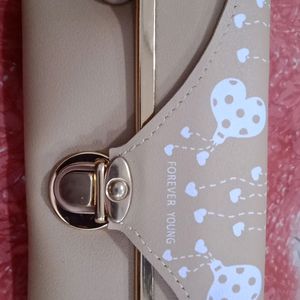 Dark Cream Wallet