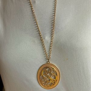 Golden Pendant Chain