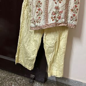 Yellow Cotton Suit