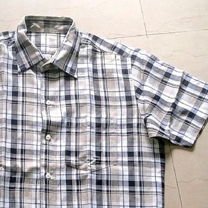 Price Dropped.Khadi Cotton Casual Half Shirt