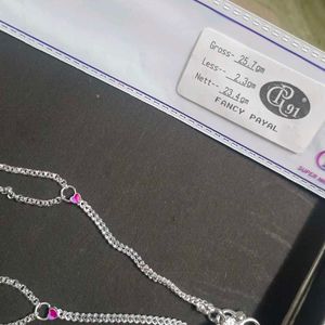 pure silver anklets/payal 😍😍